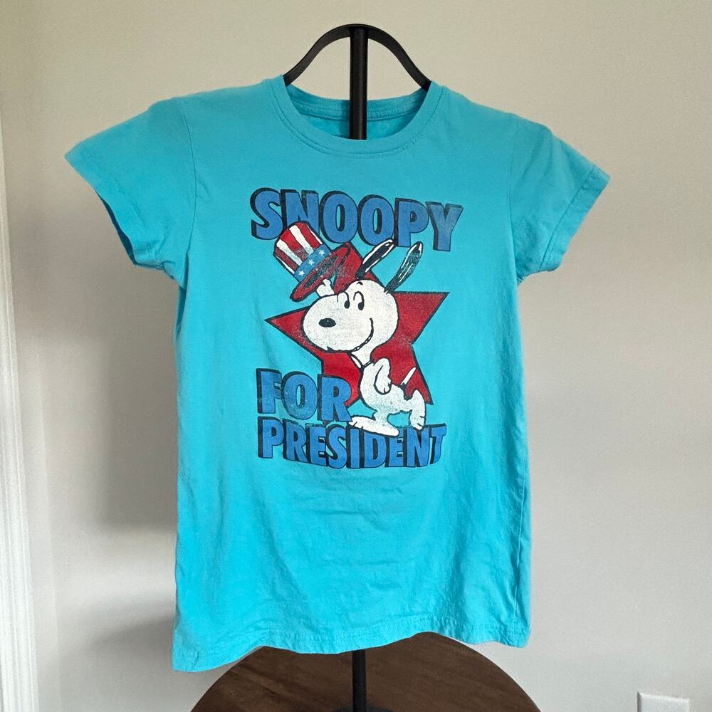 Snoopy for President Graphic T-Shirt Youth Large